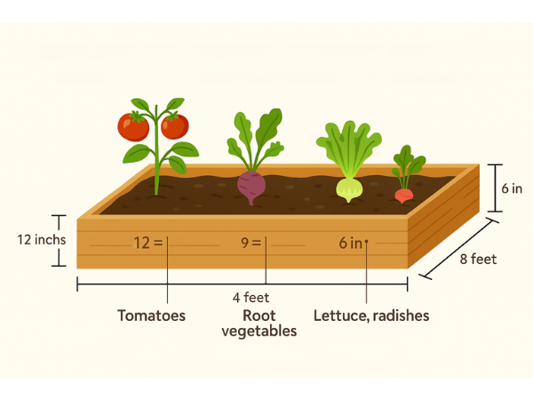 Ideal Bed Size And Depth For Different Plants photo